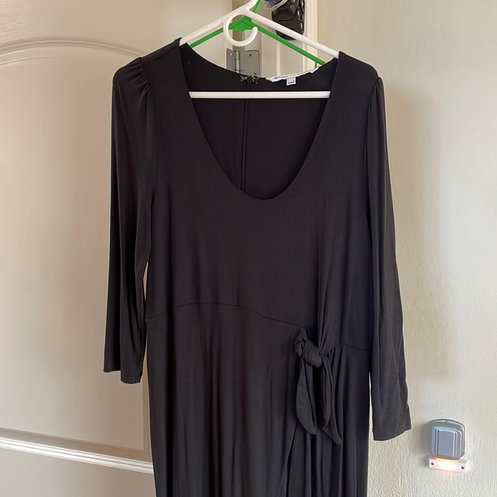 Maternity black romper